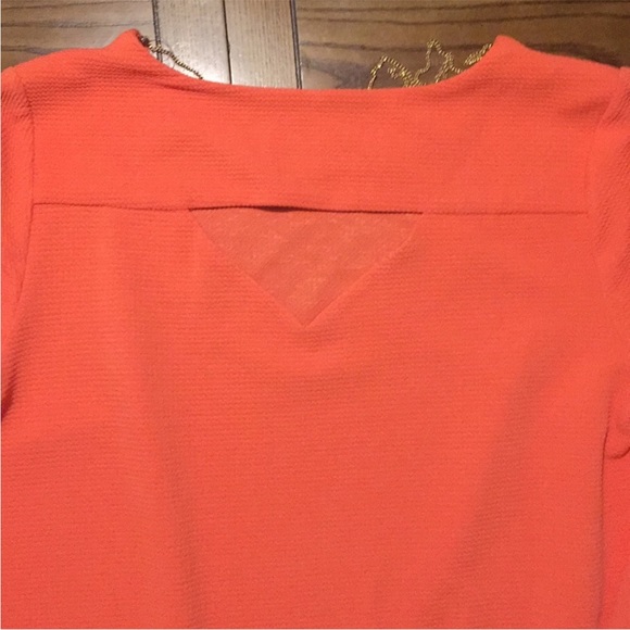 Thalía women’s blouse deep sea coral - Picture 6 of 7